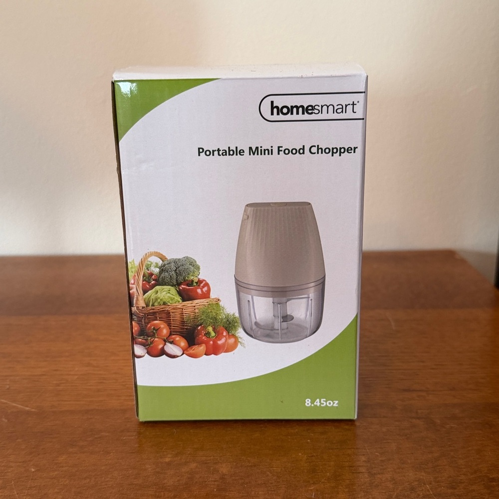 Portable Mini Food Chopper By Homesmart